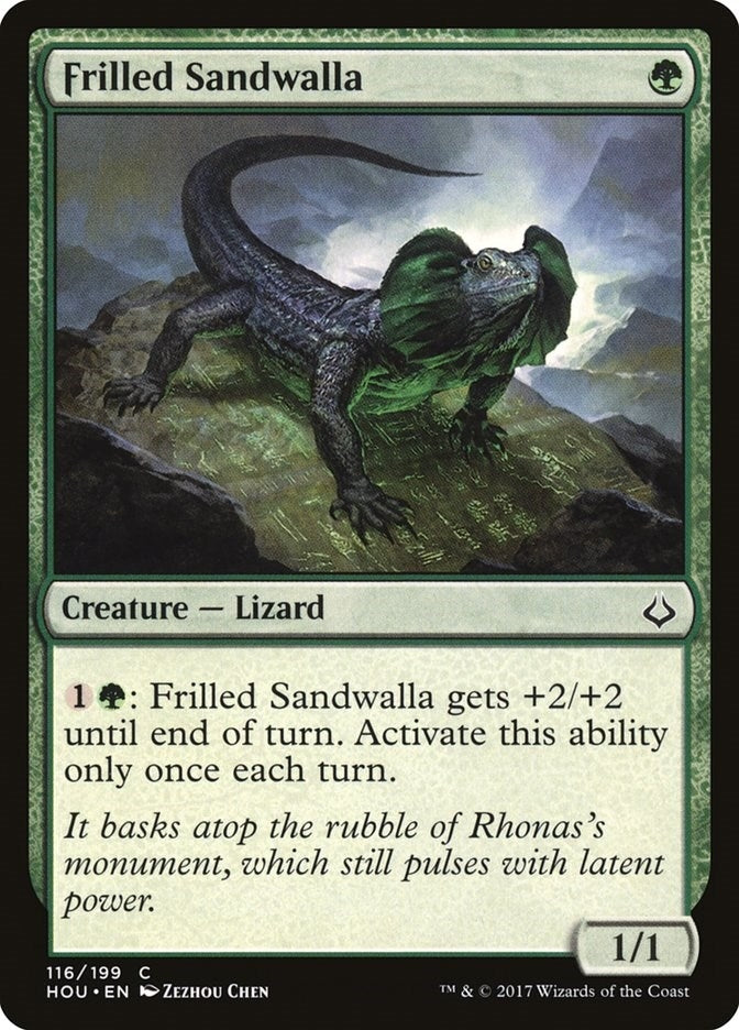 Image for Frilled Sandwalla (Hour of Devastation) (116) - Magic: The Gathering
