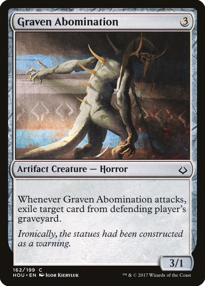Image for Graven Abomination (Hour of Devastation) (162) - Magic: The Gathering
