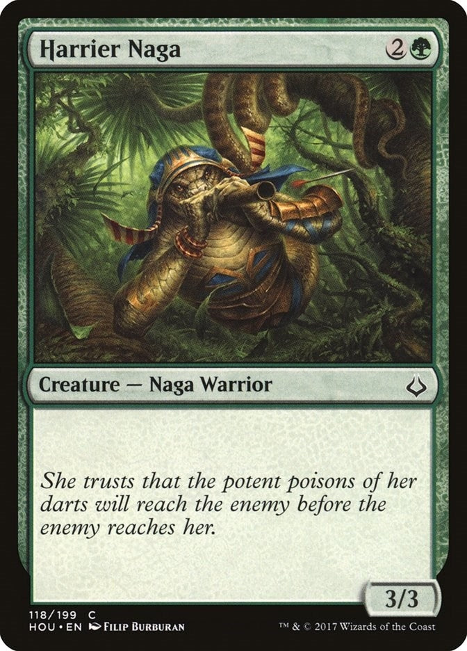 Image for Harrier Naga (Hour of Devastation) (118) - Magic: The Gathering