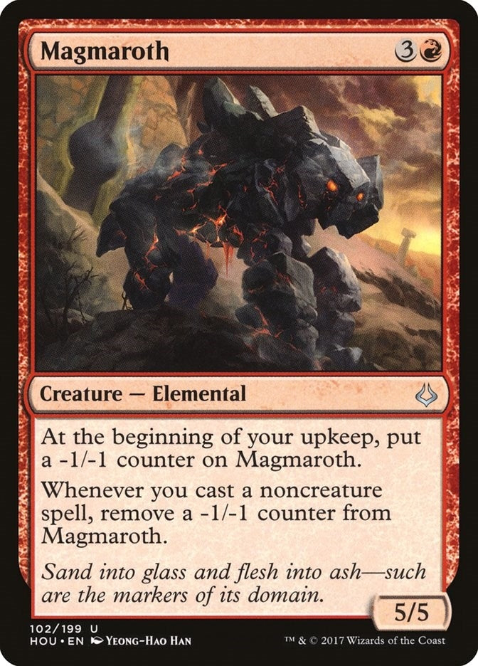 Image for Magmaroth (Hour of Devastation) (102) - Magic: The Gathering