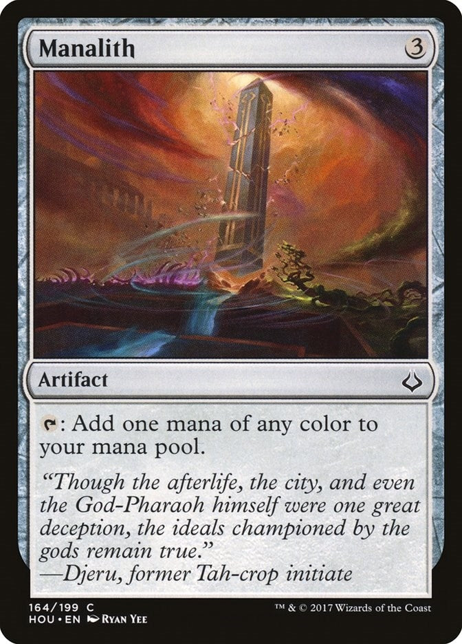 Image for Manalith (Hour of Devastation) (164) - Magic: The Gathering