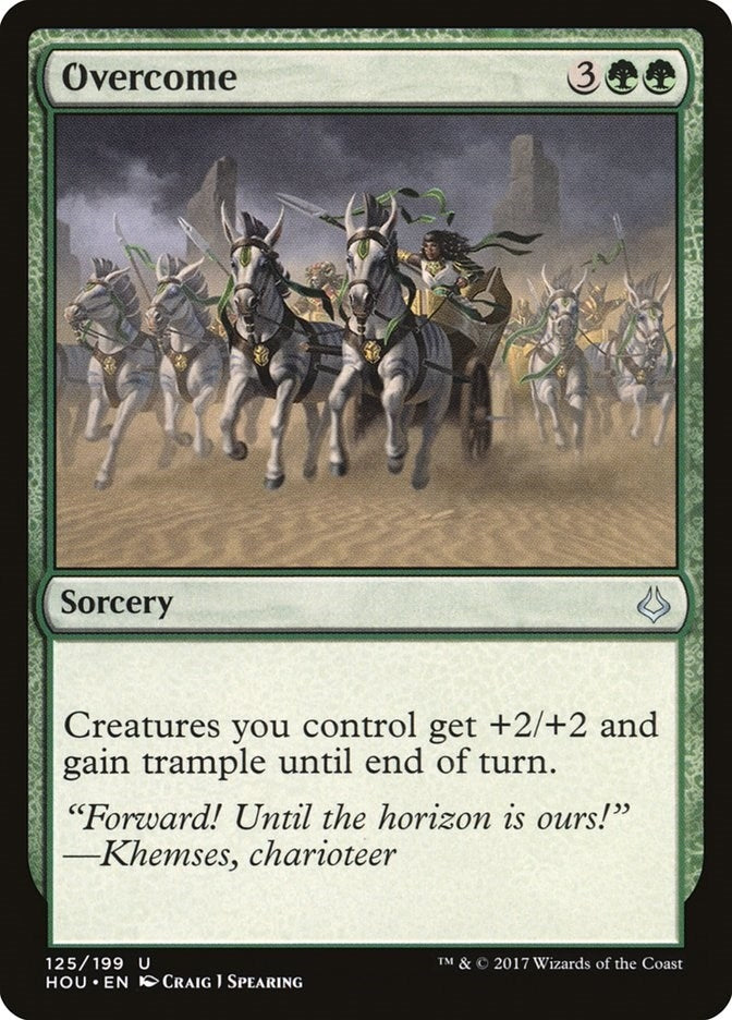 Image for Overcome (Hour of Devastation) (125) - Magic: The Gathering