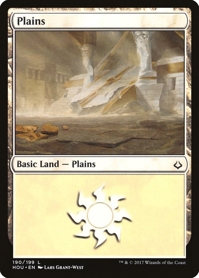 Image for Plains (190) (Hour of Devastation) (190) - Magic: The Gathering