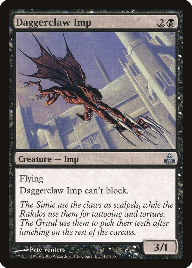 Image for Daggerclaw Imp (Guildpact) (48) - Magic: The Gathering