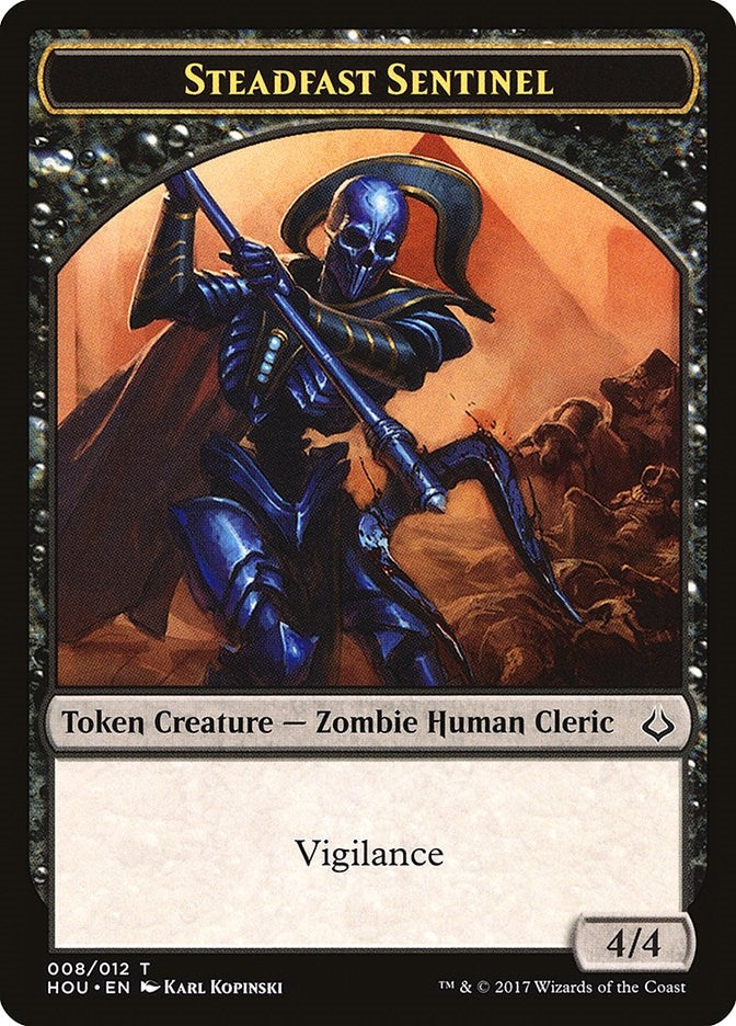 Image for Steadfast Sentinel Token (Hour of Devastation) (8) - Magic: The Gathering