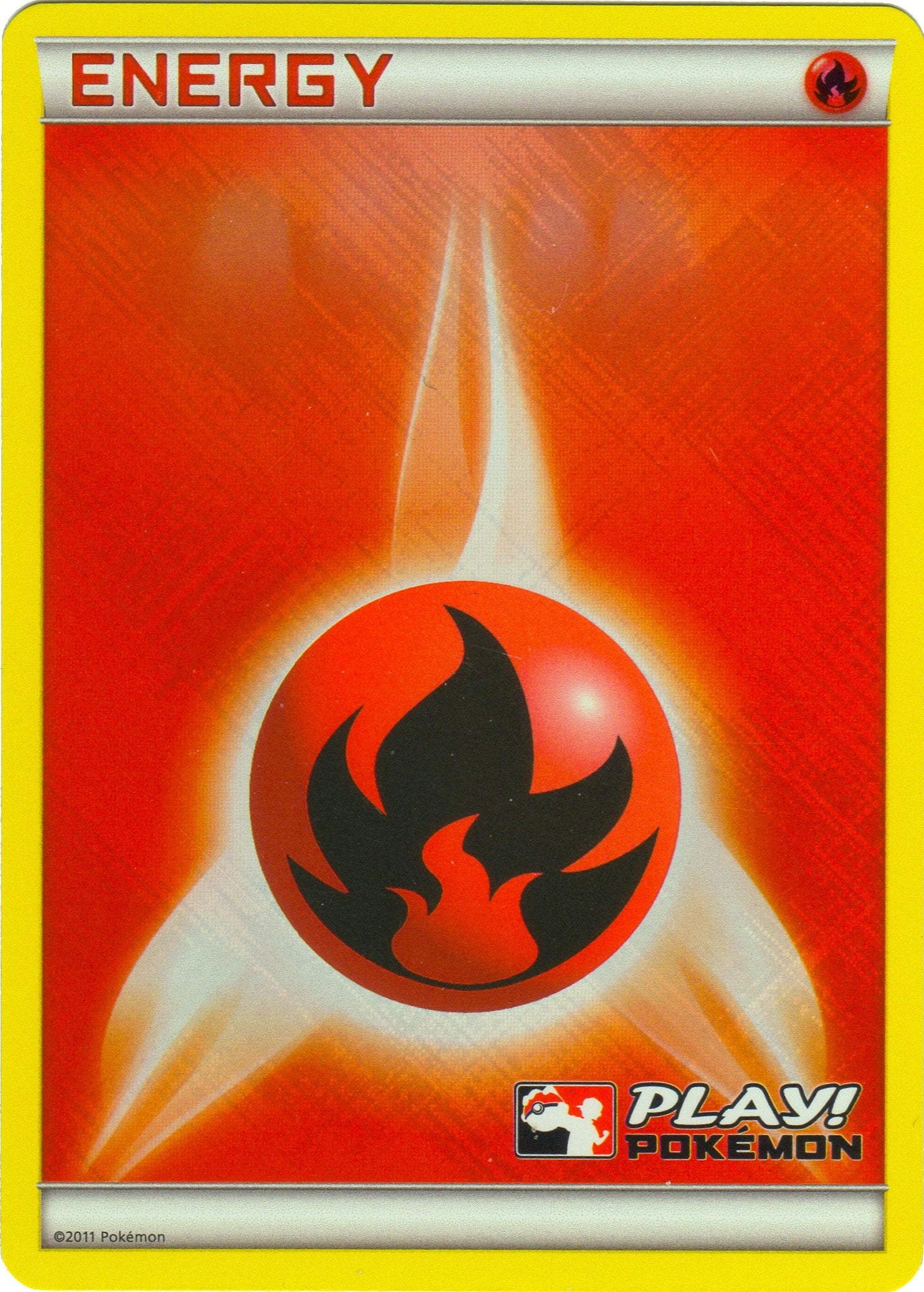 Image for Fire Energy (2011 Play! Pokemon) (League & Championship Cards) - Pokemon