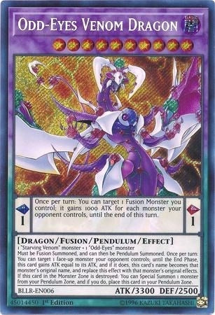 Image for Odd-Eyes Venom Dragon (Battles of Legend: Light's Revenge) (BLLR-EN006) - YuGiOh