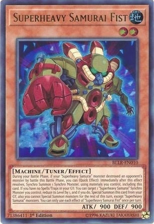 Image for Superheavy Samurai Fist (Battles of Legend: Light's Revenge) (BLLR-EN010) - YuGiOh
