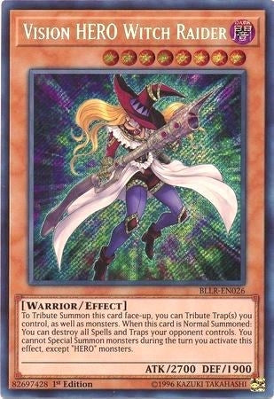 Image for Vision HERO Witch Raider (Battles of Legend: Light's Revenge) (BLLR-EN026) - YuGiOh