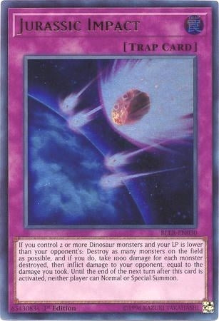 Image for Jurassic Impact (Battles of Legend: Light's Revenge) (BLLR-EN030) - YuGiOh