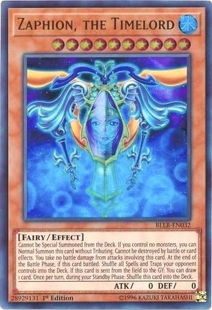 Image for Zaphion, the Timelord (Battles of Legend: Light's Revenge) (BLLR-EN032) - YuGiOh