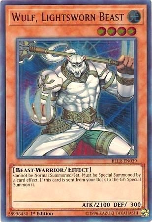 Image for Wulf, Lightsworn Beast (Battles of Legend: Light's Revenge) (BLLR-EN039) - YuGiOh