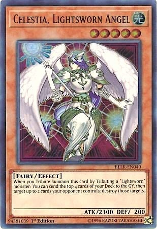 Image for Celestia, Lightsworn Angel (Battles of Legend: Light's Revenge) (BLLR-EN040) - YuGiOh