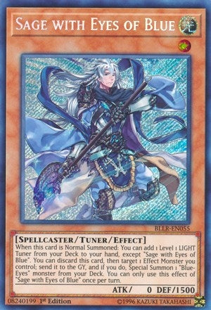 Image for Sage with Eyes of Blue (Battles of Legend: Light's Revenge) (BLLR-EN055) - YuGiOh