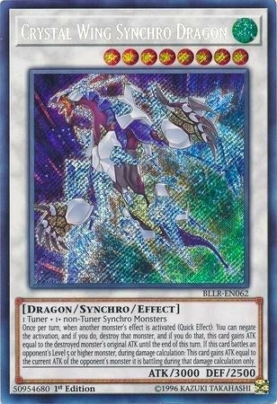 Image for Crystal Wing Synchro Dragon (Battles of Legend: Light's Revenge) (BLLR-EN062) - YuGiOh