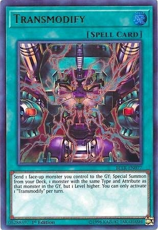 Image for Transmodify (Battles of Legend: Light's Revenge) (BLLR-EN077) - YuGiOh