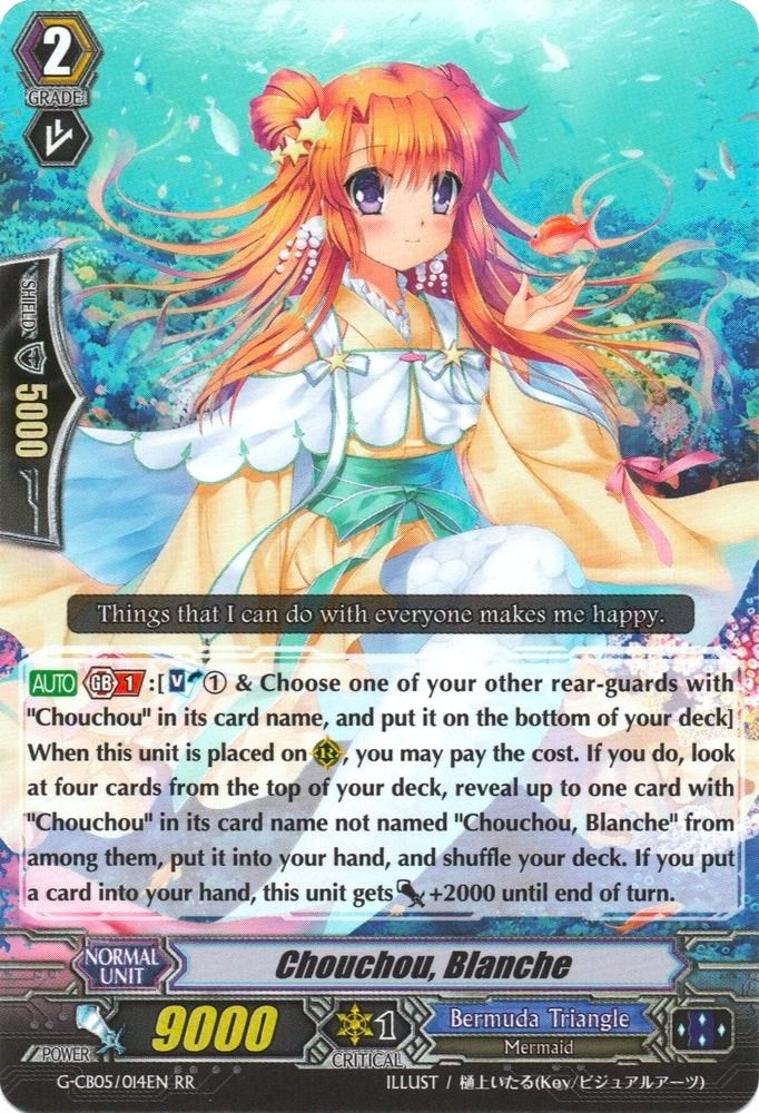 Image for Chouchou, Blanche (G-CB05: Prismatic Divas) (G-CB05/014EN) - Cardfight Vanguard