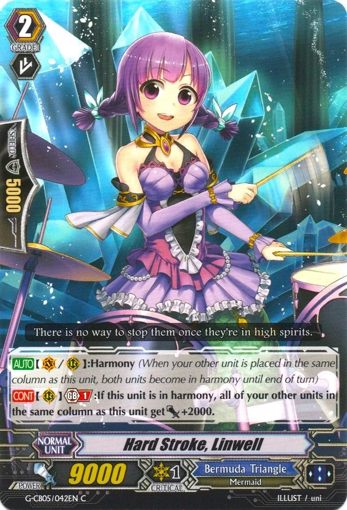 Image for Hard Stroke, Linwell (G-CB05: Prismatic Divas) (G-CB05/042EN) - Cardfight Vanguard