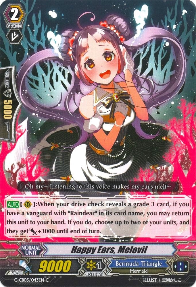 Image for Happy Ears, Melovil (G-CB05: Prismatic Divas) (G-CB05/043EN) - Cardfight Vanguard