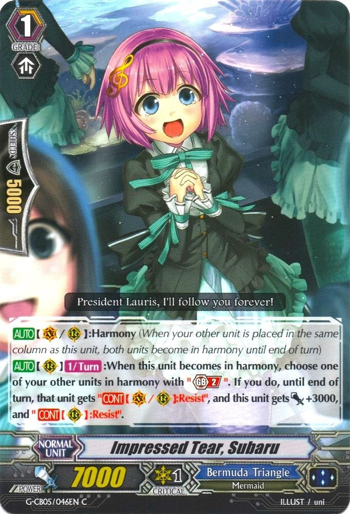 Image for Impressed Tear, Subaru (G-CB05: Prismatic Divas) (G-CB05/046EN) - Cardfight Vanguard