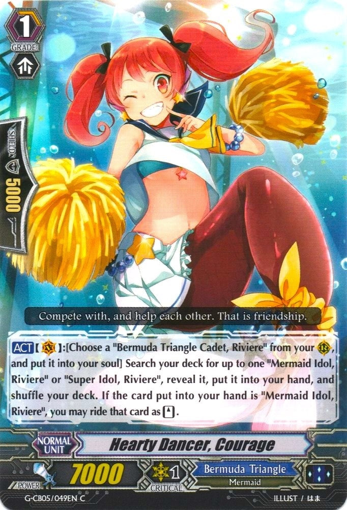 Image for Hearty Dancer, Courage (G-CB05: Prismatic Divas) (G-CB05/049EN) - Cardfight Vanguard