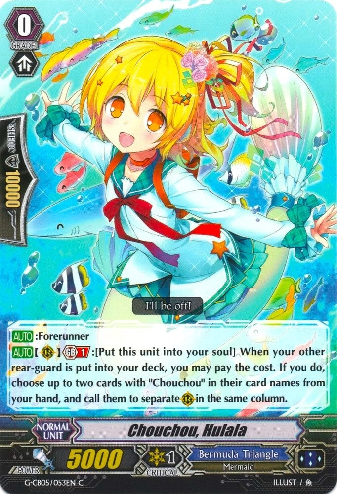 Image for Chouchou, Hulala (G-CB05: Prismatic Divas) (G-CB05/053EN) - Cardfight Vanguard