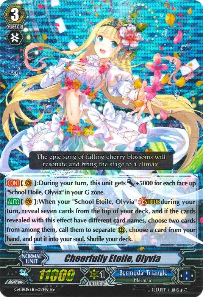 Image for Cheerfully Etoile, Olyvia (G-CB05: Prismatic Divas) (G-CB05/Re:02EN) - Cardfight Vanguard