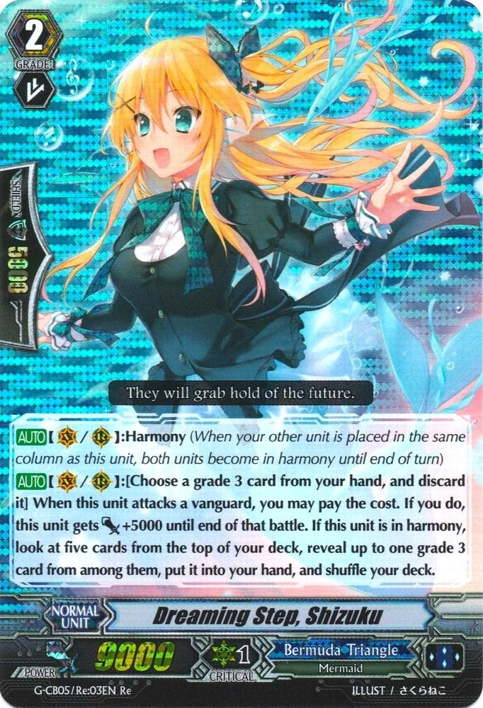 Image for Dreaming Step, Shizuku (G-CB05: Prismatic Divas) (G-CB05/Re:03EN) - Cardfight Vanguard