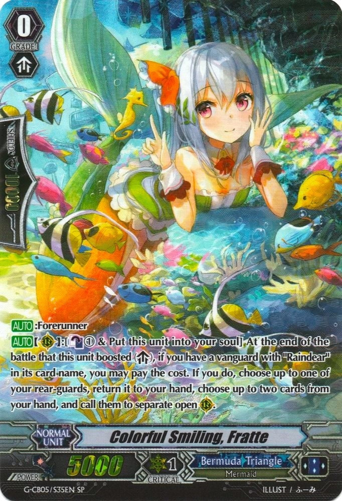 Image for Colorful Smiling, Fratte (SP) (G-CB05: Prismatic Divas) (G-CB05/S35EN) - Cardfight Vanguard