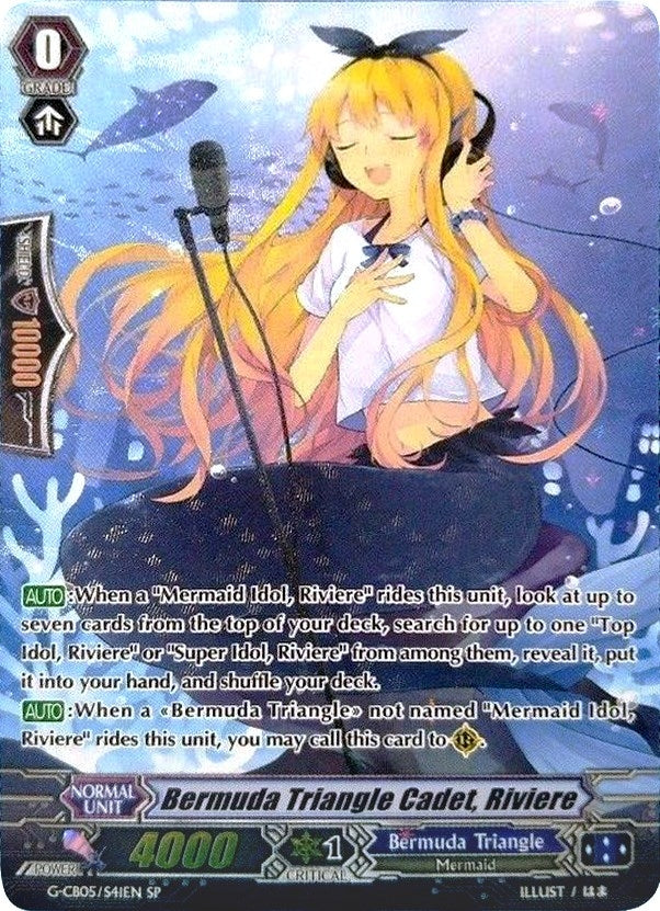 Image for Bermuda Triangle Cadet, Riviere (SP) (G-CB05: Prismatic Divas) (G-CB05/S41EN) - Cardfight Vanguard