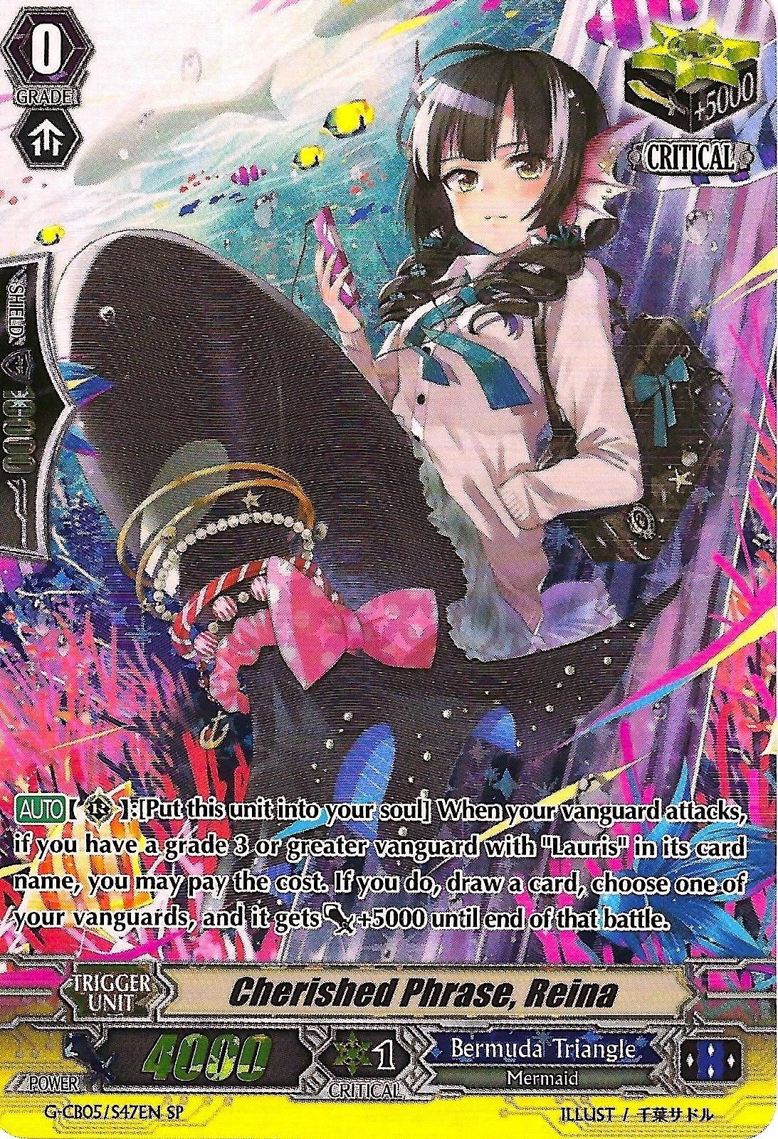 Image for Cherished Phrase, Reina (SP) (G-CB05: Prismatic Divas) (G-CB05/S47EN) - Cardfight Vanguard