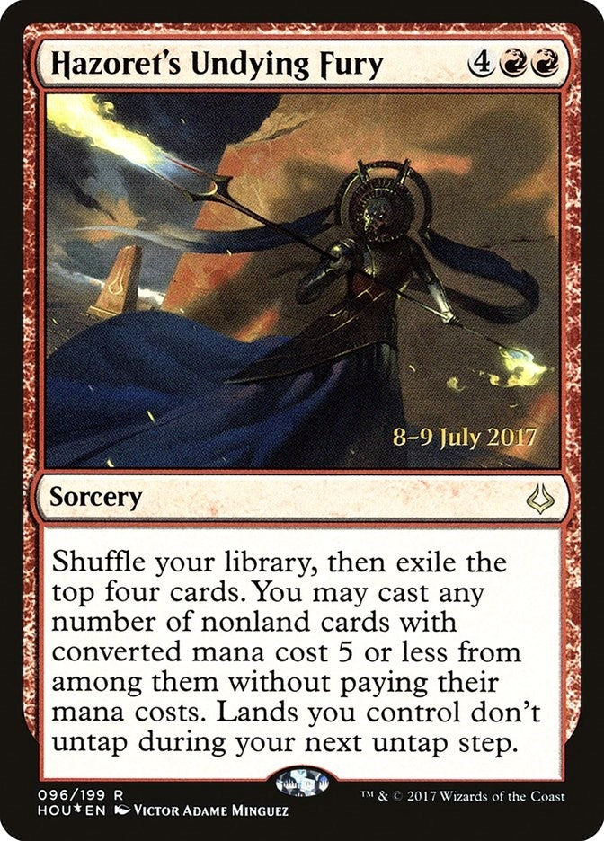Image for Hazoret's Undying Fury (Prerelease Cards) (96) - Magic: The Gathering