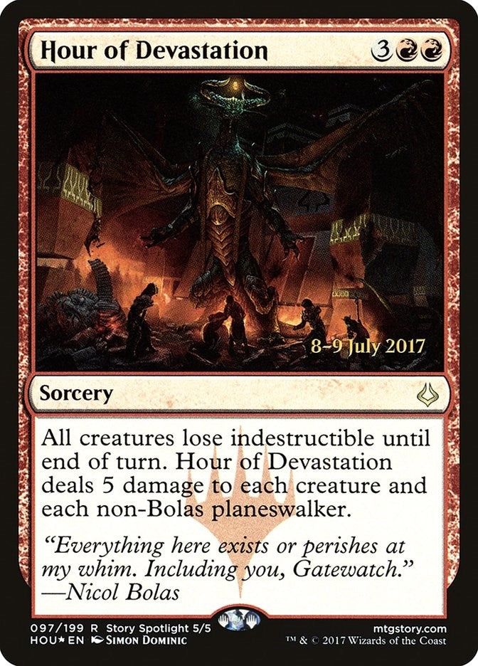 Image for Hour of Devastation (Prerelease Cards) (97) - Magic: The Gathering