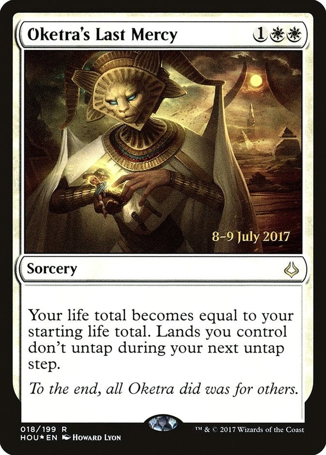 Image for Oketra's Last Mercy (Prerelease Cards) (18) - Magic: The Gathering