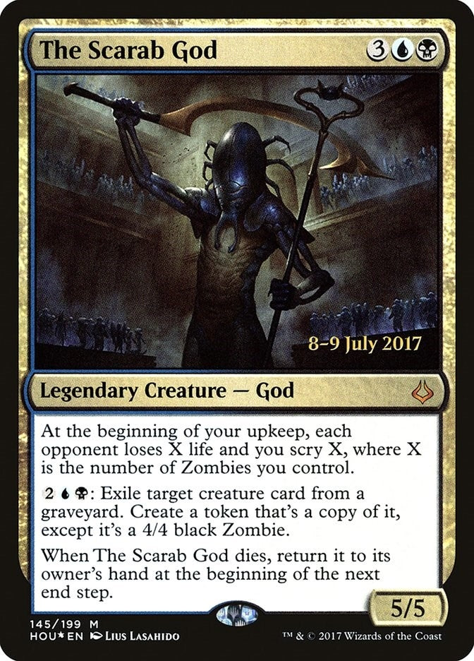 Image for The Scarab God (Prerelease Cards) (145) - Magic: The Gathering