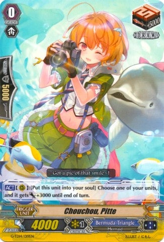 Image for Chouchou, Pitte (G-TD14: Debut of the Divas) (G-TD14/019EN) - Cardfight Vanguard