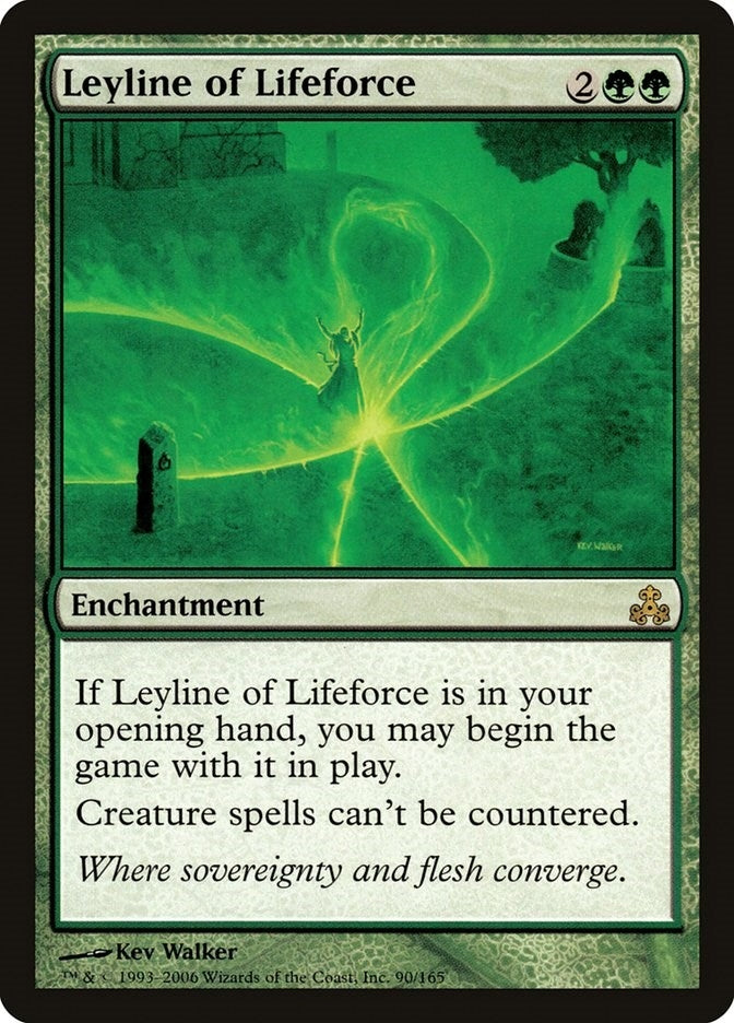 Image for Leyline of Lifeforce (Guildpact) (90) - Magic: The Gathering
