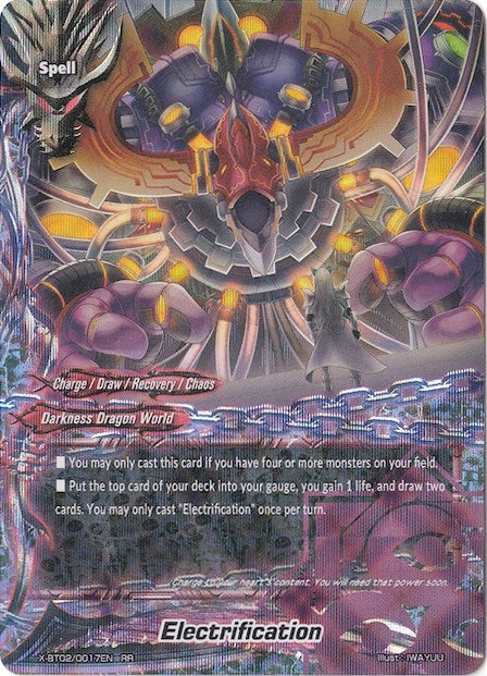 Image for Electrification (Chaos Control Crisis) (X-BT02/0017EN) - Future Card BuddyFight