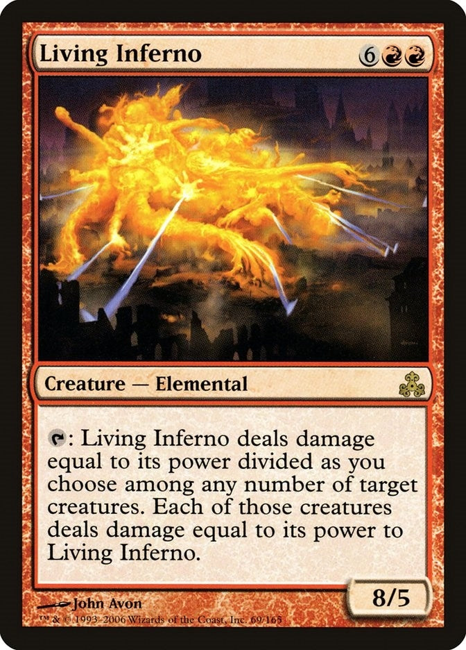Image for Living Inferno (Guildpact) (69) - Magic: The Gathering
