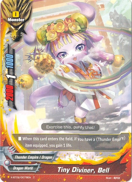 Image for Tiny Diviner, Bell (Chaos Control Crisis) (X-BT02/0079EN) - Future Card BuddyFight