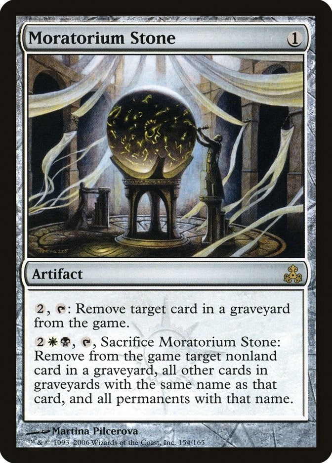 Image for Moratorium Stone (Guildpact) (154) - Magic: The Gathering