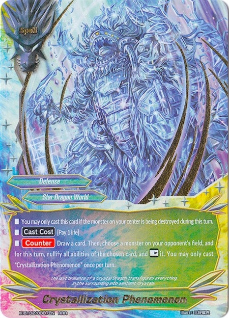 Image for Crystallization Phenomenon (Chaos Control Crisis) (X-BT02/0007EN) - Future Card BuddyFight