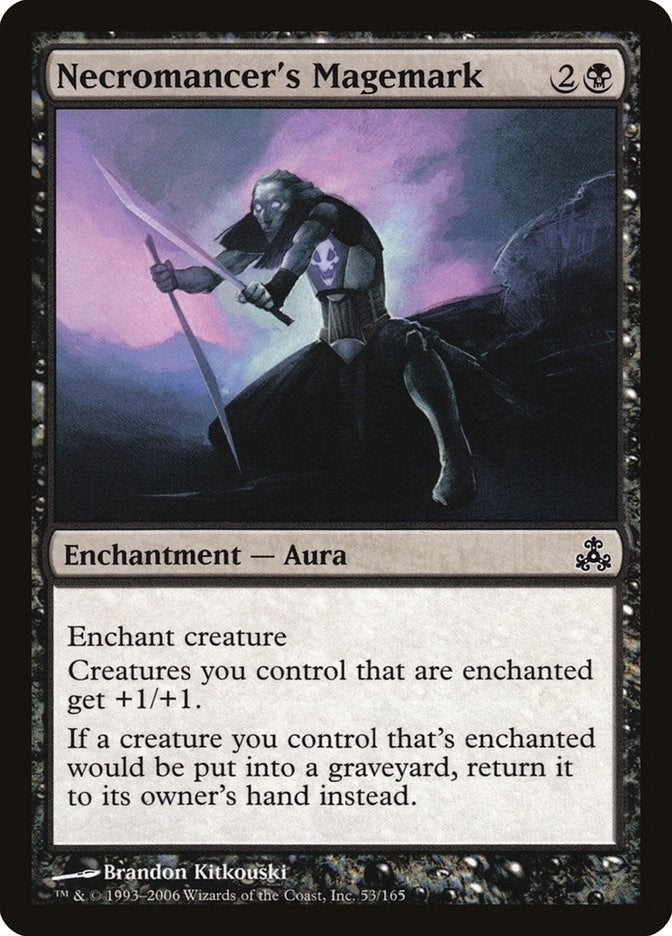 Image for Necromancer's Magemark (Guildpact) (53) - Magic: The Gathering