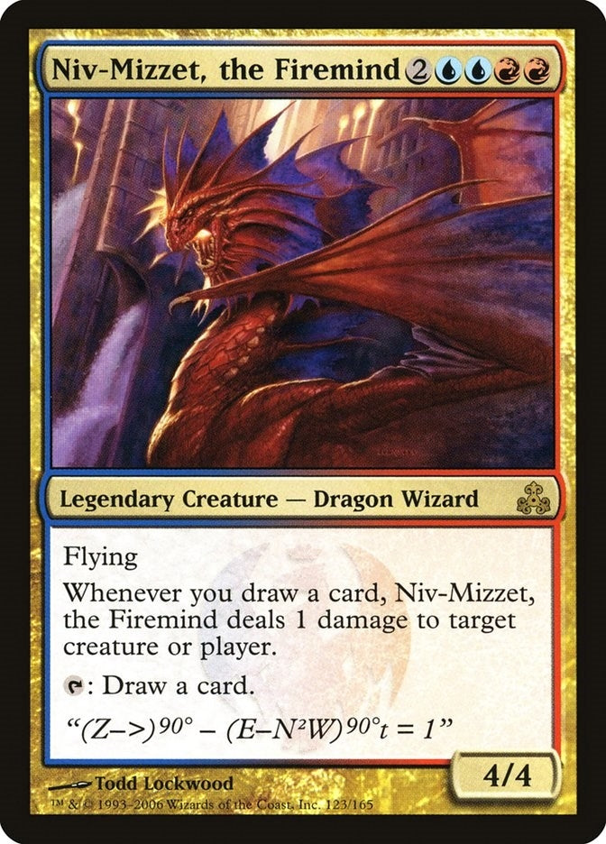 Image for Niv-Mizzet, the Firemind (Guildpact) (123) - Magic: The Gathering