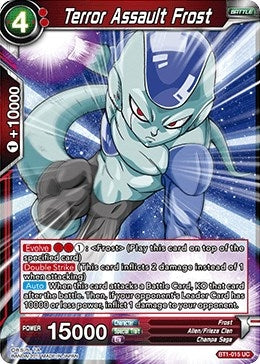Image for Terror Assault Frost (Galactic Battle) (BT1-015) - Dragon Ball Super: Masters