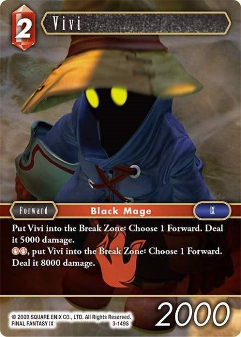 Image for Vivi (Starter) (Opus III) (3-149S) - Final Fantasy TCG