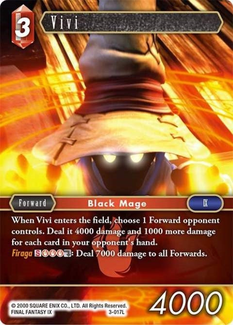 Image for Vivi (Opus III) (3-017L) - Final Fantasy TCG