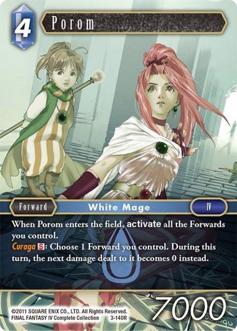 Image for Porom (Opus III) (3-140R) - Final Fantasy TCG
