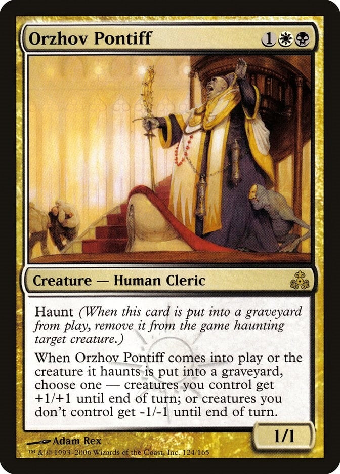 Image for Orzhov Pontiff (Guildpact) (124) - Magic: The Gathering