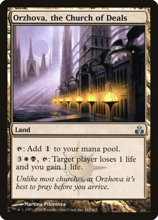 Image for Orzhova, the Church of Deals (Guildpact) (162) - Magic: The Gathering
